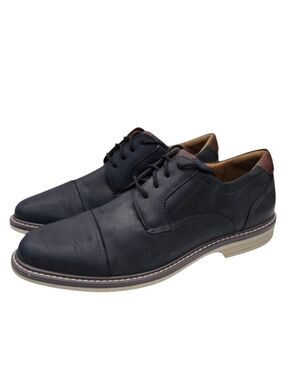 Florsheim Norwalk Cap Toe Oxford Dress Shoes Mens 13M Comfortech Black Leather